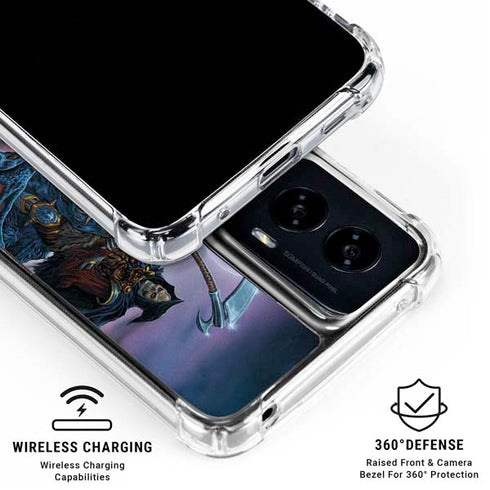 Ed Beard Jr. Dragon Reaper by Ed Beard Jr Moto G Power 5G (2024) Clear Case