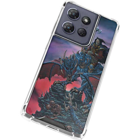 Ed Beard Jr. Dragon Reaper by Ed Beard Jr Moto G Power 5G (2025) Clear Case
