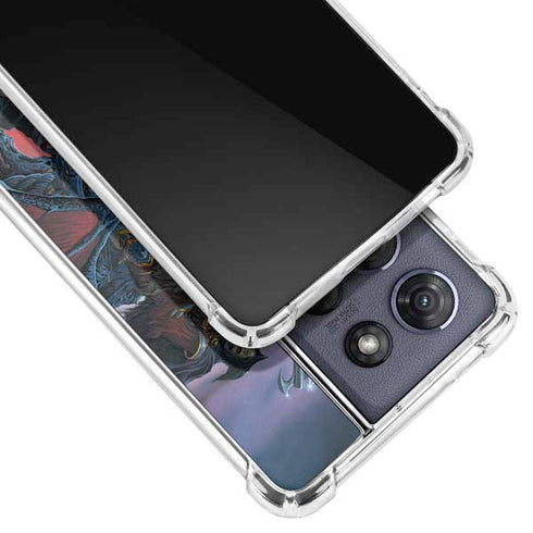 Ed Beard Jr. Dragon Reaper by Ed Beard Jr Moto G Stylus 5G (2025) Clear Case