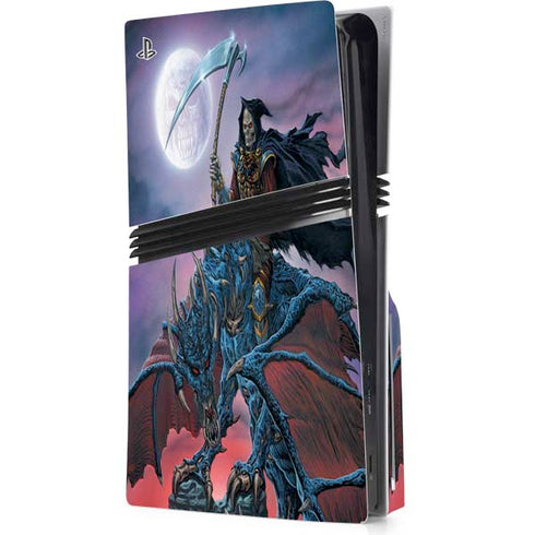 Ed Beard Jr. Dragon Reaper by Ed Beard Jr PS5 Pro Disk Console Skin