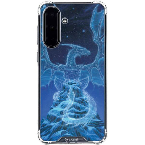 Ed Beard Jr. Winter Spirit Dragon by Ed Beard Jr Galaxy A36 5G Clear Case