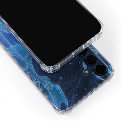 Ed Beard Jr. Winter Spirit Dragon by Ed Beard Jr Galaxy A55 5G Clear Case