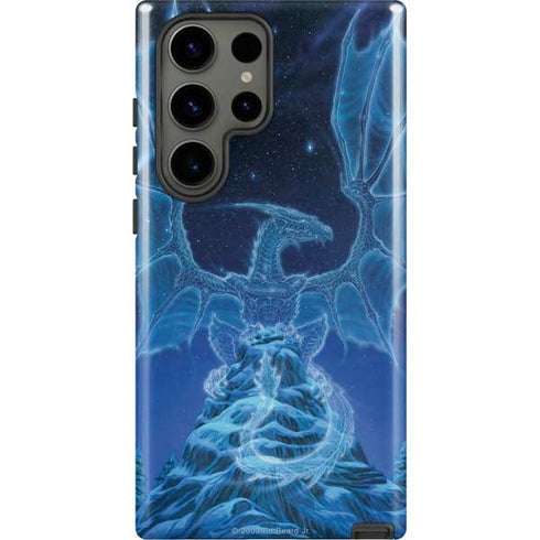Ed Beard Jr. Winter Spirit Dragon by Ed Beard Jr Galaxy S23 Ultra Pro Case