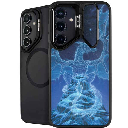 Ed Beard Jr. Winter Spirit Dragon by Ed Beard Jr Galaxy S24 FE Kickstand Case