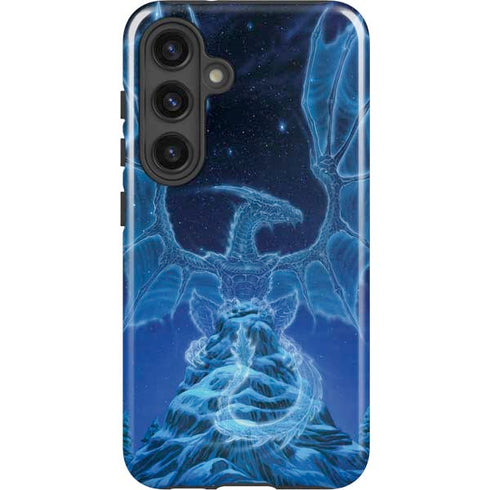 Ed Beard Jr. Winter Spirit Dragon by Ed Beard Jr Galaxy S25 Plus Impact Case