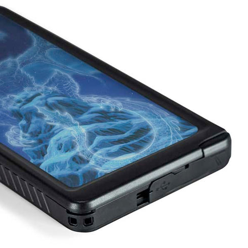 Ed Beard Jr. Winter Spirit Dragon by Ed Beard Jr Galaxy S24 Ultra Waterproof Case