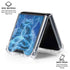Ed Beard Jr. Winter Spirit Dragon by Ed Beard Jr Galaxy Z Flip6 Clear Case