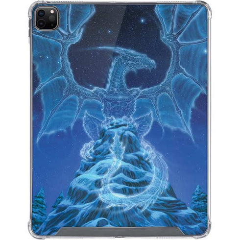 Ed Beard Jr. Winter Spirit Dragon by Ed Beard Jr iPad Cases
