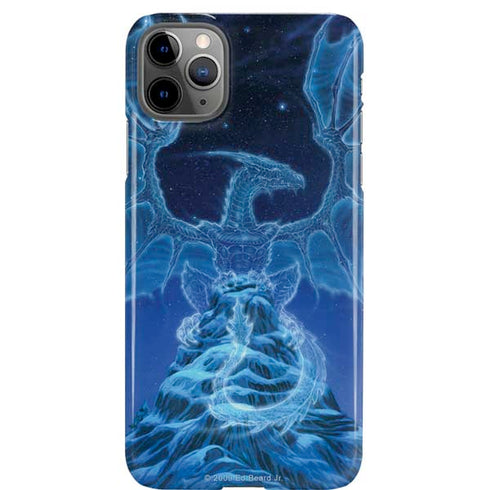 Ed Beard Jr. Winter Spirit Dragon by Ed Beard Jr iPhone Cases