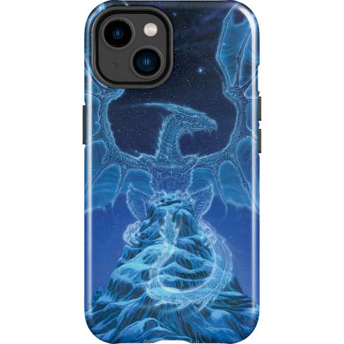 Ed Beard Jr. Winter Spirit Dragon by Ed Beard Jr iPhone 15 Impact Case