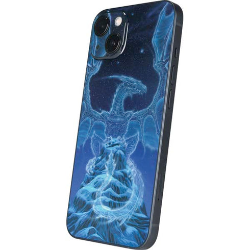 Ed Beard Jr. Winter Spirit Dragon by Ed Beard Jr iPhone 15 Skin