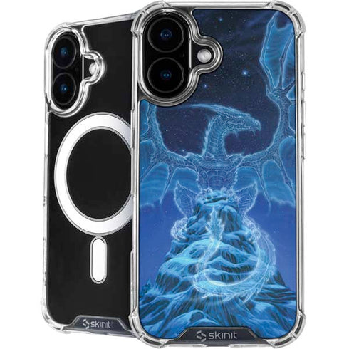 Ed Beard Jr. Winter Spirit Dragon by Ed Beard Jr iPhone 16 MagSafe Case