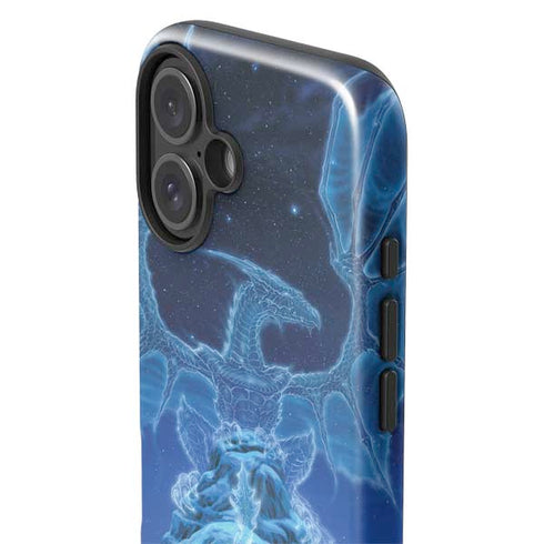 Ed Beard Jr. Winter Spirit Dragon by Ed Beard Jr iPhone 16 Plus Impact Case