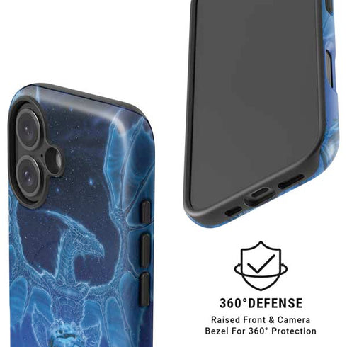 Ed Beard Jr. Winter Spirit Dragon by Ed Beard Jr iPhone 16 Plus Magsafe Impact Case