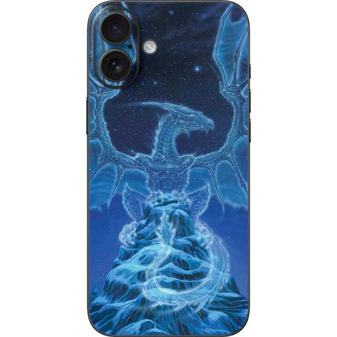 Ed Beard Jr. Winter Spirit Dragon by Ed Beard Jr iPhone 16 Plus Skin