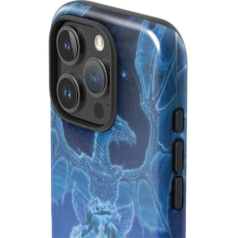 Ed Beard Jr. Winter Spirit Dragon by Ed Beard Jr iPhone 16 Pro Impact Case
