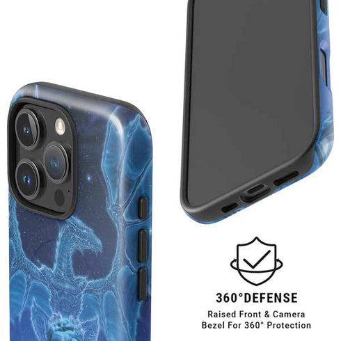 Ed Beard Jr. Winter Spirit Dragon by Ed Beard Jr iPhone 16 Pro Magsafe Impact Case