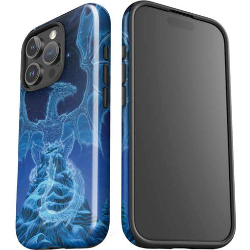 Ed Beard Jr. Winter Spirit Dragon by Ed Beard Jr iPhone 16 Pro Max Impact Case