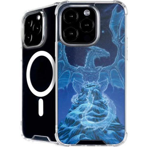 Ed Beard Jr. Winter Spirit Dragon by Ed Beard Jr iPhone 16 Pro Max MagSafe Case