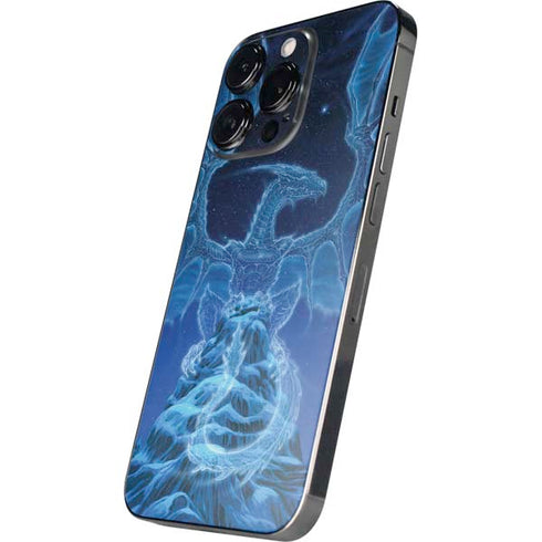 Ed Beard Jr. Winter Spirit Dragon by Ed Beard Jr iPhone 16 Pro Max Skin