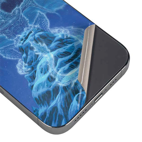 Ed Beard Jr. Winter Spirit Dragon by Ed Beard Jr iPhone 16 Pro Max Skin