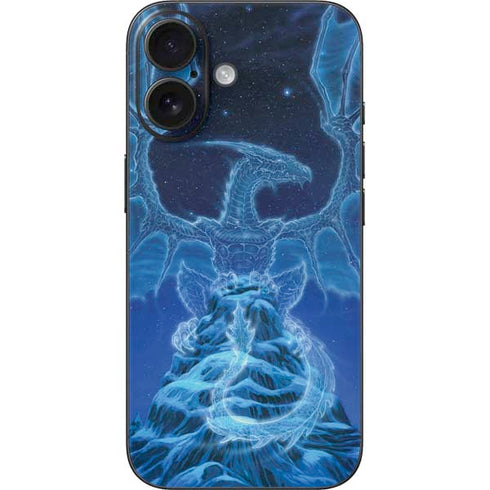 Ed Beard Jr. Winter Spirit Dragon by Ed Beard Jr iPhone 16 Skin