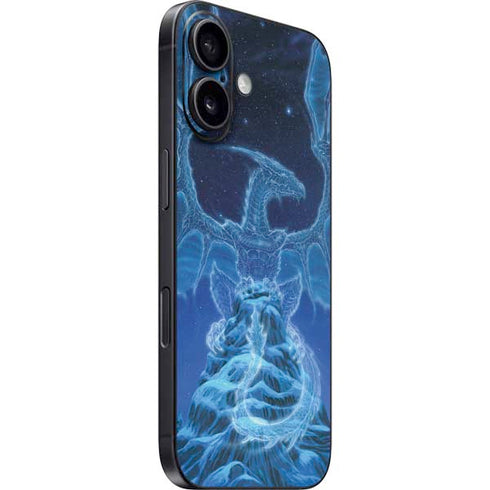 Ed Beard Jr. Winter Spirit Dragon by Ed Beard Jr iPhone 16 Skin