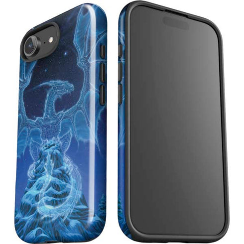 Ed Beard Jr. Winter Spirit Dragon by Ed Beard Jr iPhone 16e Impact Case