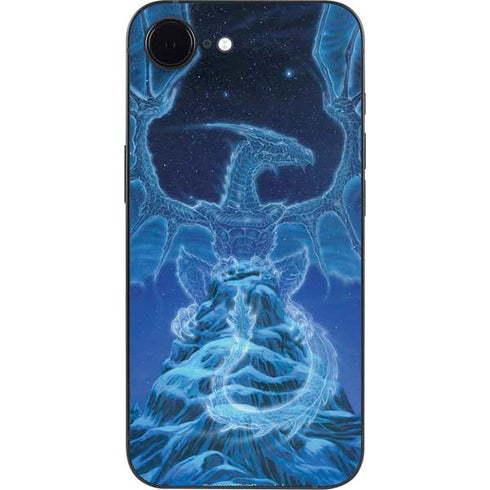 Ed Beard Jr. Winter Spirit Dragon by Ed Beard Jr iPhone 16e Skin
