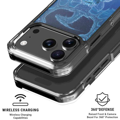 Ed Beard Jr. Winter Spirit Dragon by Ed Beard Jr iPhone 18 Pro Clear Case