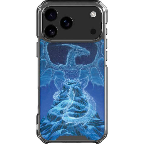Ed Beard Jr. Winter Spirit Dragon by Ed Beard Jr iPhone 18 Pro Max Clear Case