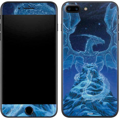 Ed Beard Jr. Winter Spirit Dragon by Ed Beard Jr iPhone 7 Plus Skin