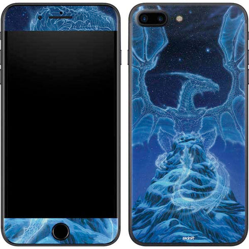 Ed Beard Jr. Winter Spirit Dragon by Ed Beard Jr iPhone 8 Plus Skin