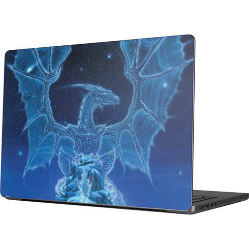 Ed Beard Jr. Winter Spirit Dragon by Ed Beard Jr Apple MacBook Pro 14-inch Skin