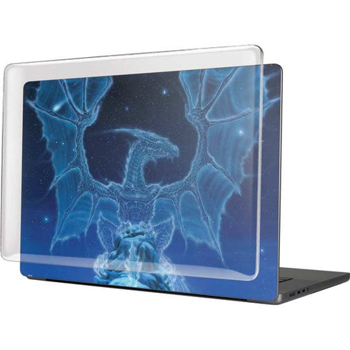 Ed Beard Jr. Winter Spirit Dragon by Ed Beard Jr MacBook Cases