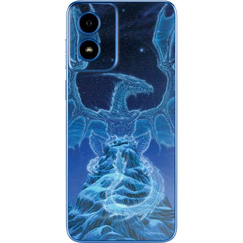 Ed Beard Jr. Winter Spirit Dragon by Ed Beard Jr Moto G Play 4G (2024) Skin