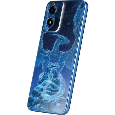 Ed Beard Jr. Winter Spirit Dragon by Ed Beard Jr Moto G Play 4G (2024) Skin