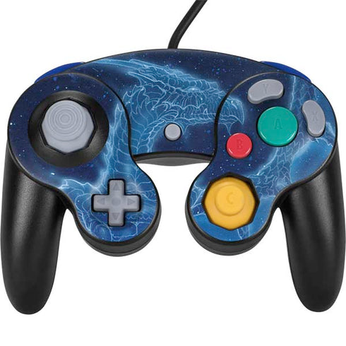 Ed Beard Jr. Winter Spirit Dragon by Ed Beard Jr Nintendo GameCube Controller Skin