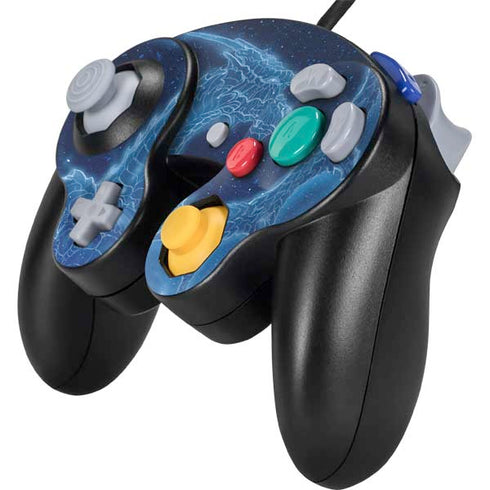 Ed Beard Jr. Winter Spirit Dragon by Ed Beard Jr Nintendo GameCube Controller Skin