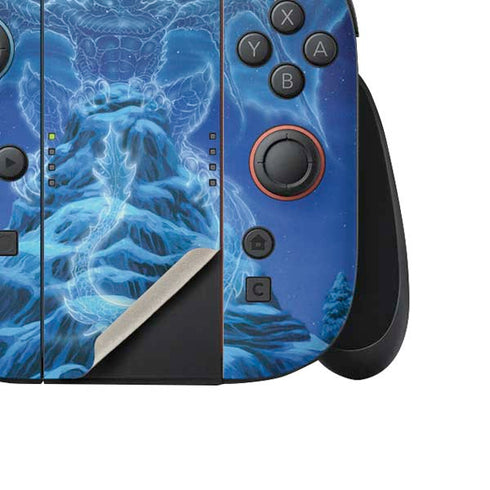 Ed Beard Jr. Winter Spirit Dragon by Ed Beard Jr Nintendo Switch 2 (2025) Joy-Con Controller Skin