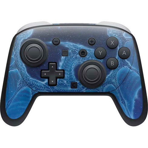 Ed Beard Jr. Winter Spirit Dragon by Ed Beard Jr Nintendo Switch 2 (2025) Pro Controller Skin