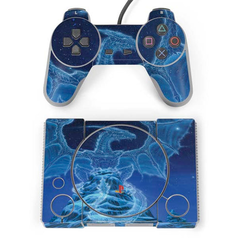 Ed Beard Jr. Winter Spirit Dragon by Ed Beard Jr PlayStation Classic Bundle Skin