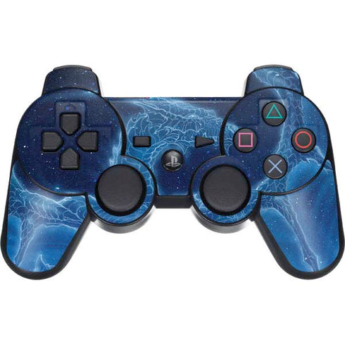 Ed Beard Jr. Winter Spirit Dragon by Ed Beard Jr PS3 Dual Shock wireless controller Skin