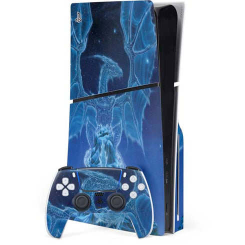 Ed Beard Jr. Winter Spirit Dragon by Ed Beard Jr PlayStation PS5 Skins