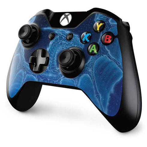 Ed Beard Jr. Winter Spirit Dragon by Ed Beard Jr Xbox One Controller Skin