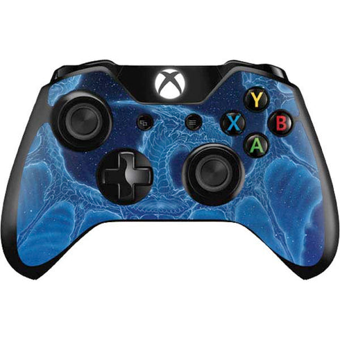 Ed Beard Jr. Winter Spirit Dragon by Ed Beard Jr Xbox One Controller Skin