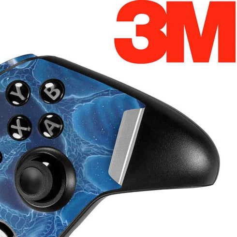 Ed Beard Jr. Winter Spirit Dragon by Ed Beard Jr Xbox One Elite Controller Skin
