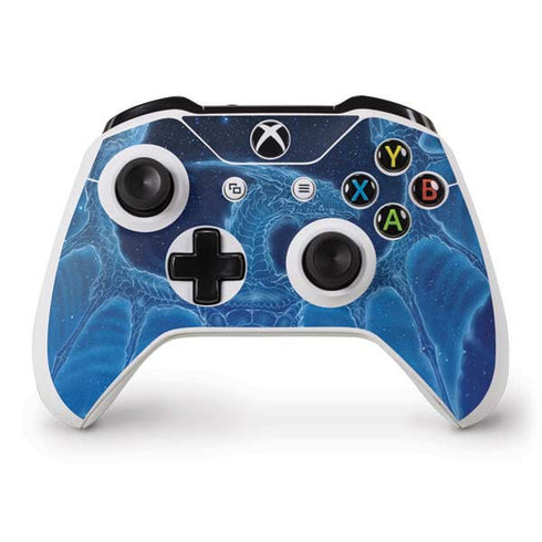 Ed Beard Jr. Winter Spirit Dragon by Ed Beard Jr Xbox One S Controller Skin