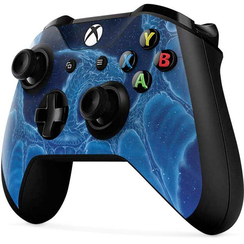 Ed Beard Jr. Winter Spirit Dragon by Ed Beard Jr Xbox One X Controller Skin