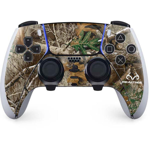 RealTree Edge Camo PS5 DualSense Edge Pro Controller Skin